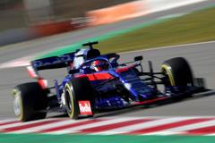 Testy F1 2019, Barcelona I: Daniil Kvjat, Toro Rosso