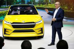 Škoda v Ženevě představila elektromobil Vision iV