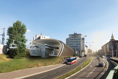 Lanovka Praha Bohnice Dejvice