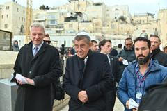 Andrej Babiš na návštěvě Jeruzaléma