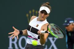 Markéta Vondroušová ve čtvrtfinále Indian Wells 2019