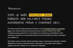 Česká Wikipedie se na protest odmlčela. Svobodný internet je v ohrožení, říká Dostál