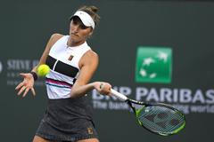 Markéta Vondroušová ve čtvrtfinále Indian Wells 2019