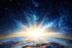 Planeta Země a Slunce