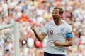 Harry Kane slaví gól v zápase Anglie - Panama na MS 2018