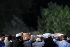 Pohřeb v Christchurch