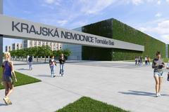 vizualizace zlínské nemocnice