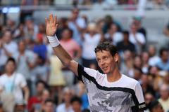 tenis, Australian Open 2019, Tomáš Berdych v utkání 1. kola proti Kylu Edmundovi