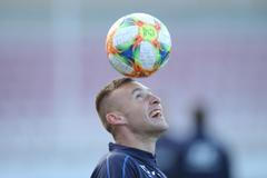 Trénink fotbalové reprezentace, březen 2019