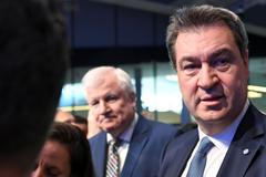 Horst Seehofer a Markus Söder.