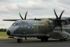 Přílet zraněných Ukrajinců na Letiště Kbely - projekt MEDEVAC