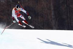 Jan Zabystřan v super-G na ZOH 2018