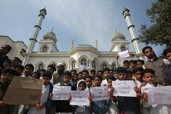 Nový Zéland den po střelbě na mešity smutek pohřeb