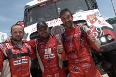 Loprais v cíli Dakaru: Pátý flek není špatný, chtěli jsme ale na bednu