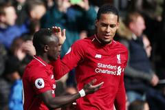 Sadio Mané a Virgil van Dijk