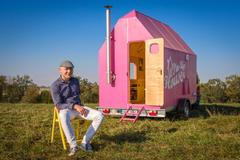 Magenta Tiny House