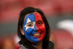 Copa América 2015: fanynka Chile