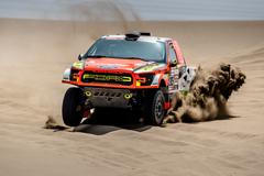 Martin Prokop ve Fordu na trati Rallye Dakar 2019