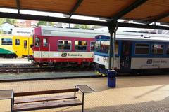 České dráhy, vlak, železnice, nádraží