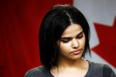 Saúdská Arabka Rahaf Kunúnová, která uprchla své rodině.