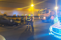 policie bubeneč tunel