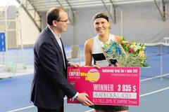 Lucie Hradecká, vítězka turnaje v Trnavě 2019