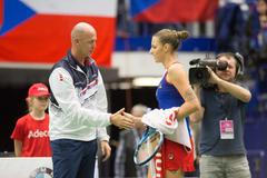 Plíšková vs. Halepová, Fed Cup, Česko vs. Rumunsko