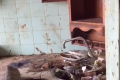 Holčička žila v odpadcích a plísni. Záběry z bytu hrůzy v Moskvě