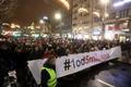 Srbsko Bělehrad demonstrace proti prezidentu Vučičovi
