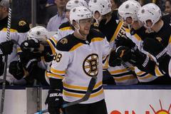 NHL 2018/19, Boston Bruins - Toronto Maple Leafs, David Pastrňák