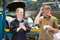 Zděšení z autoservisu