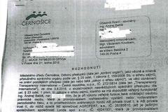 černošice babiš dokument