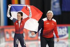 Martina Sáblíková, vítězka závodu na 3000 metrů na MS 2019