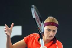 Petra Kvitová v Brisbane 2019