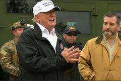 Bariéra bude! Oznámil Donald Trump u hranice s Mexikem