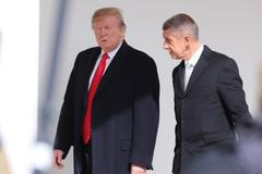 Donald Trump a Andrej Babiš