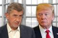 Andrej Babiš a Donald Trump