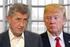Andrej Babiš a Donald Trump