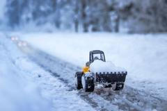 sníh pluh hračka ilustrační foto