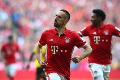 Franck Ribéry se raduje z branky