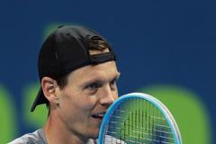 Tomáš Berdych na turnaji v Dauhá 2019