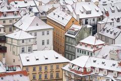 Zasněžená Praha 2019