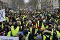 Několik tisíc příznivců hnutí žlutých vest, kteří vyjadřují nespokojenost s politikou prezidenta Emmanuela Macrona, vyšlo do ulic Paříže a dalších francouzských měst