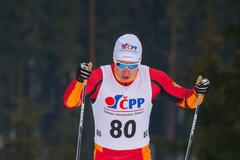 Michal Novák na MČR v běhu na lyžích