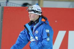 Veronika Vítková ve stíhačce SP v Novém Městě na Moravě 2018.