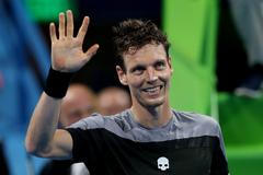 Tomáš Berdych na turnaji v Dauhá 2019