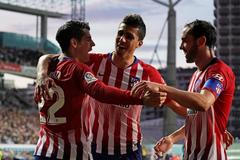 La Liga: Real Sociedad vs Atletico Madrid: Alvaro Morata