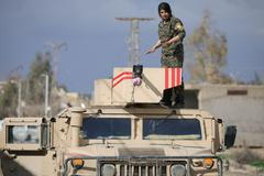 Bitva o Baghúz v Sýrii - členka SDF