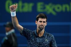 Qatar Open 2019, Dauhá: Novak Djokovič v zápase proti Damiru Džumhurovi