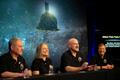 Tisková konference poté, co vědci dostali informaci, že New Horizons proletěla kolem planetky Ultima Thule.